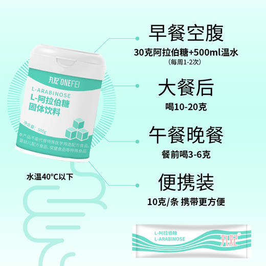 丸妃阿拉伯糖膳食纤维固体饮料冲饮代糖无添加蔗糖罐装咖啡伴侣 商品图4