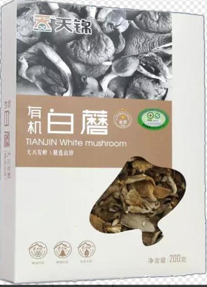 天锦白蘑200g*40/箱 商品图0