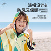 儿童速干浴巾男女学生游泳吸水巾斗篷沙滩海边连帽浴袍开衫按扣款沙滩巾 商品缩略图1