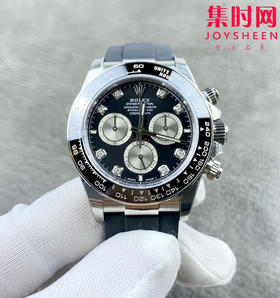 劳力士宇宙计型 VS迪通拿4131配重版 VS迪通拿黑盘钻面4131 配重版 男士腕表 丹东4131机