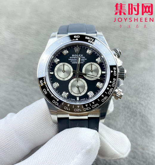 劳力士宇宙计型 VS迪通拿4131配重版 VS迪通拿黑盘钻面4131 配重版 男士腕表 丹东4131机 商品图0