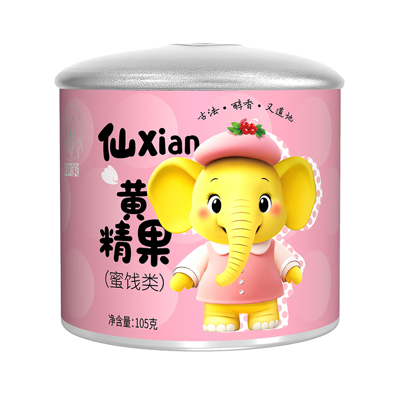 上药神象黄精果105克罐装滋补养生零食