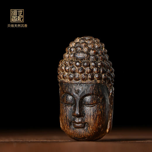 佛首丨天然芽庄沉香雕件 沉水级 4.3克 SP11811 商品图0