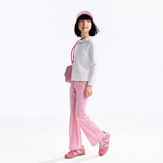 【实体店同款】女童翻领长袖针织衫秋季新款安奈儿童装AG531273 商品图5