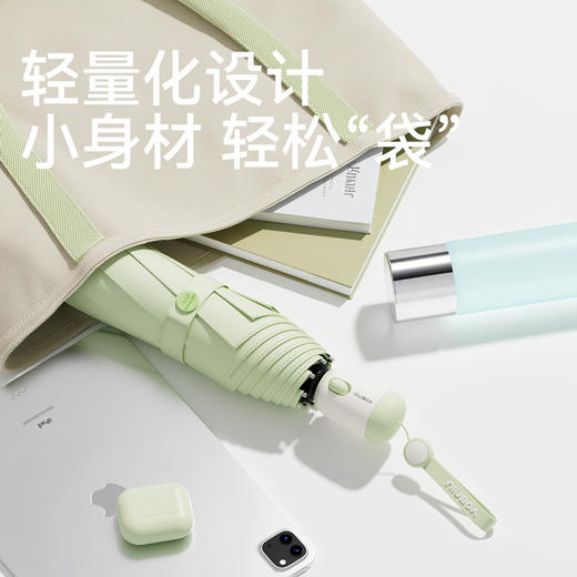 ZUODU左都 蛋仔撞色 三折节节收 8K黑胶 商品图4