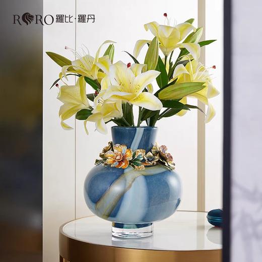 5F隆昌瓷器繁华似锦花瓶 商品图0