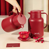 摩登主妇红色保温壶陪嫁物品女方全套水壶结婚一对新婚礼物热水瓶 商品缩略图0