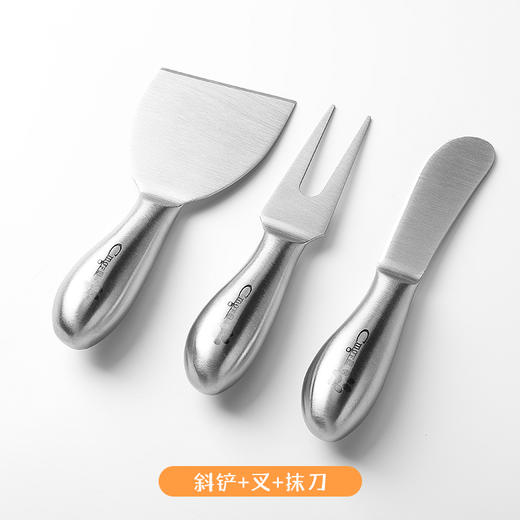 【圆润边缘，多种用途~】黄油刀涂抹刀 涂面包吐司抹酱 迷你牛油奶酪果酱刀 不锈礼品-QA 商品图14