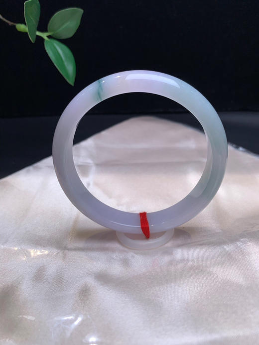 620534，61大圈口正圈，绿底飘花，底子干净清爽 润润的 商品图2