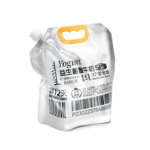 草原益生菌｜低脂酸牛奶｜1000g 商品图0