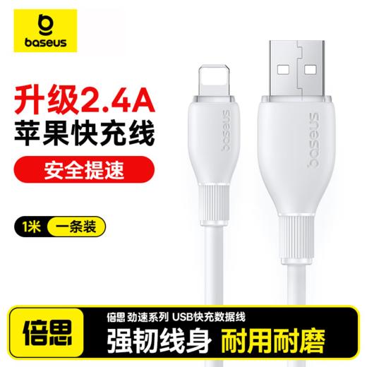倍思 劲速系列 快充数据线 USB to iP 2.4A 商品图0