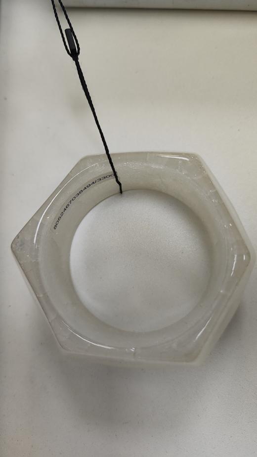 8052467038494 EMPORIO ARMANI 女式韩系ins小众简约冷淡风几何不规则素圈宽边工艺手镯 商品图2