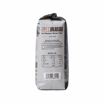 王后硬红高筋粉1.5kg家用烘焙小麦粉软欧餐包披萨面包粉吐司面粉3斤 /粮油调味 /面粉 /通用粉 商品图2
