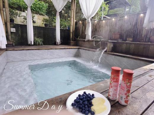 【青城山#003号院】2房温泉私汤院子，临溪靠山、超大露台平台，星空BBQ，私享汤池 QS 商品图5