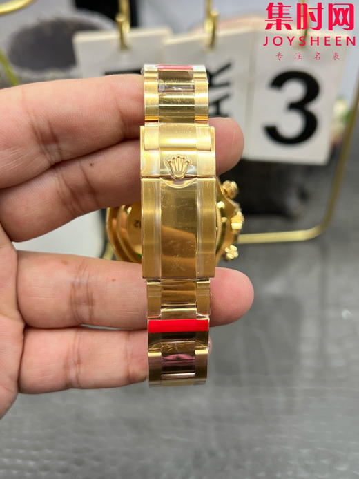 劳力士宇宙计型 VS迪通拿4131配重版 VS迪通拿余文乐迪钢带款 配重版 男士腕表 丹东4131机 m126508-0006 商品图8