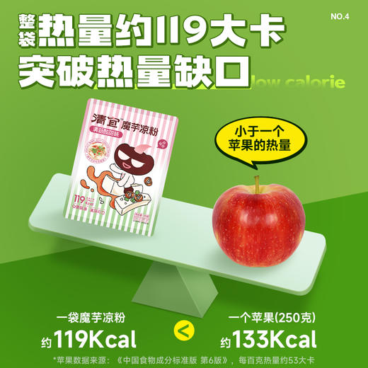 【39任选10件】魔芋凉粉 清新酸甜味210g*1袋 商品图5