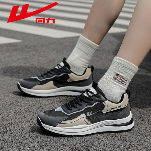 回力男鞋2024秋冬季新款网面透气鞋子软底减震轻便休闲运动鞋男WXY(S)-3679Z-2 商品图0