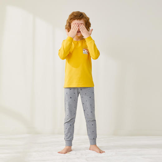 男童秋裤秋季新款安奈儿童装JB537582 商品图3