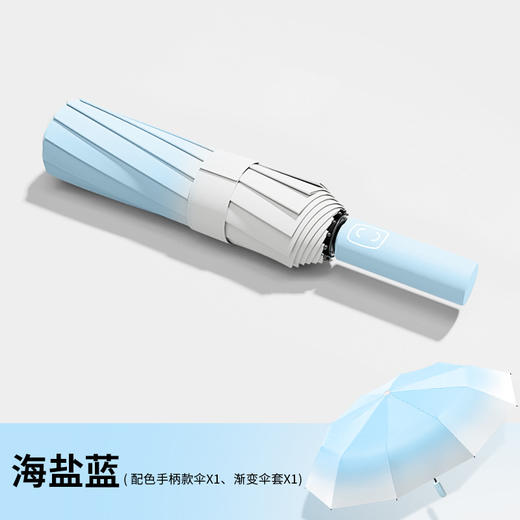 【迷失幻境，彩虹渐变防晒伞~】渐变太阳伞女 高级感高颜值雨伞 晴雨两用遮阳伞 户外大型伞 防紫外线-QA 商品图12