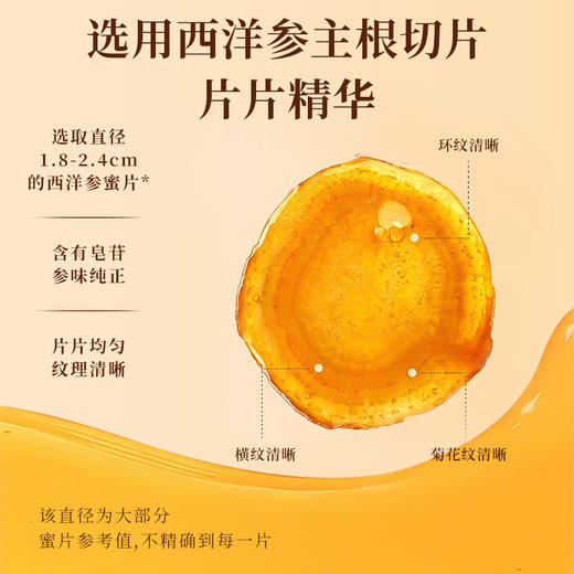 千年珍3S级西洋参蜜片50g 商品图2