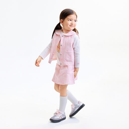 【实体店同款】女童全腰短裙秋季新款安奈儿童装XG533213 商品图5
