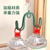 【斜挂沥水，快速晾干！】家用无痕晾鞋架 凉鞋架子晾晒鞋架 室内外阳台宿舍防风衣架挂勾架子-QA 商品缩略图2