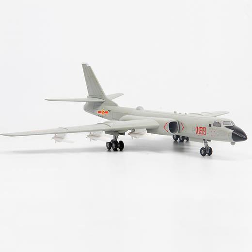 特尔博-长春航展、九三阅兵纪念品 特尔博1:86轰6k轰6N模型轰炸机飞机模型合金 轰6N仿真军事成品H-6K H-6N 商品图4