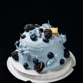 冷萃酸奶蓝莓蛋糕（0蔗糖希腊酸奶）