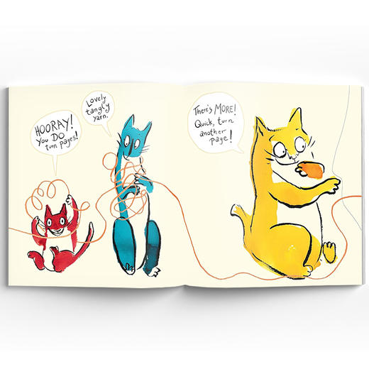 维维亚娜·施瓦茨三只小猫翻翻书 商品图2