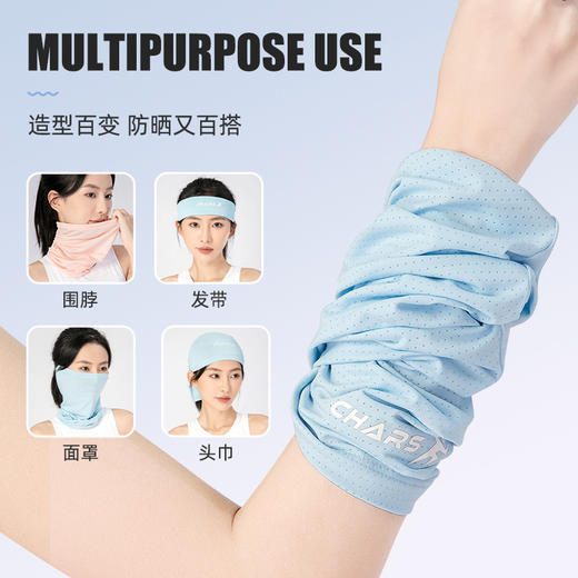 冰丝运动护腕擦汗手腕巾运动毛巾健身羽毛球跑步吸汗冰感速干Q045 商品图2