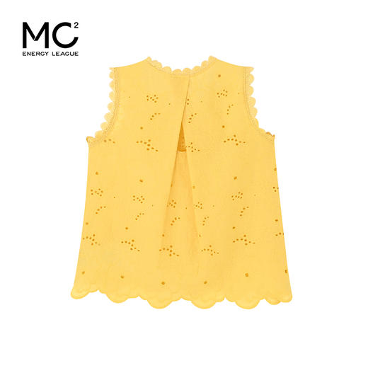 女装圆领蕾丝绣花无袖衬衣-8853C5224006 商品图4