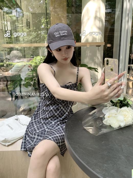 Read Nameless/韩国同款超薄格子吊带裙 2025/7/19 商品图9