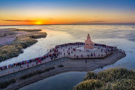 10.8确定出发【甘肃内蒙】黄河石林•龟城牧归•巴丹吉林沙漠粉红湖•额济纳胡杨林8天 商品图12