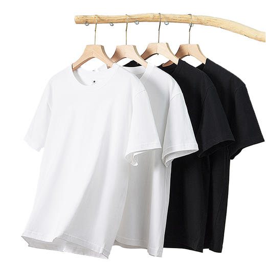 天彩·短袖T恤  纯棉透气面料 亲肤不闷汗 基础款百搭上衣 商品图0