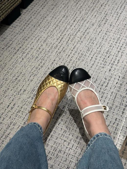 香奈儿 新款菱格玛丽珍鞋   真的一眼爱上的程度（HC） 商品图11