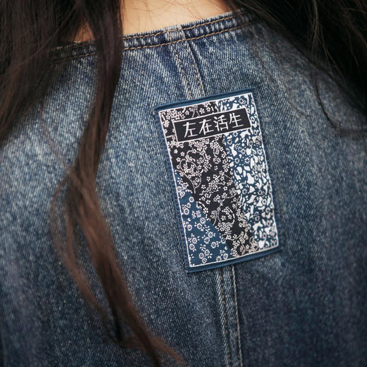 【林栖设计小店】（现货）【草木丹宁】牛仔马甲短款修身百搭2025秋季新款上衣女G1653006 商品图4