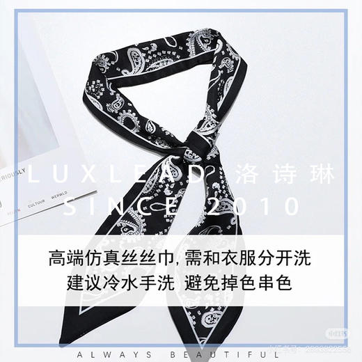 「老顾客开团福利」高级感优雅丝巾T恤2025夏季正肩不规则纽结短袖女62459 商品图4