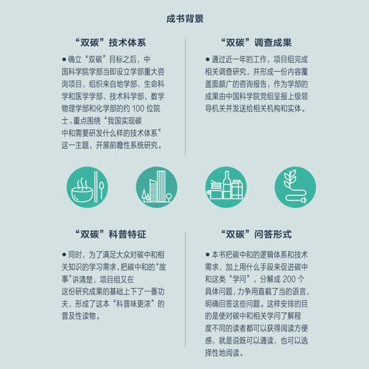 碳中和200问  碳达峰 气候变化 环境保护 环保 绿色低碳 商品图3