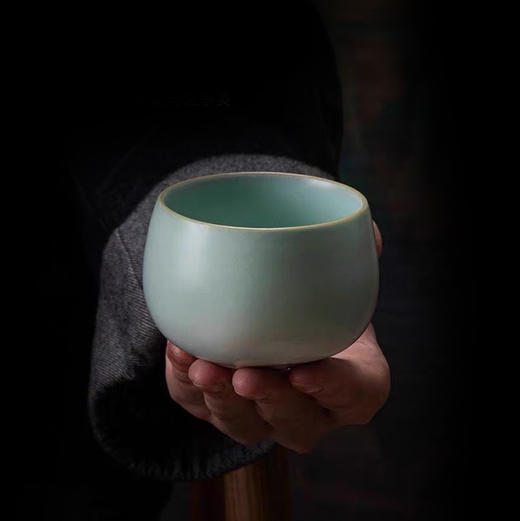 茶器｜东道汝窑·马上就盈马年生肖系列（2025·天青） 商品图0