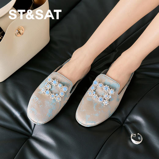 【微醺系列】星期六时尚百搭精致穆勒拖 商品图4