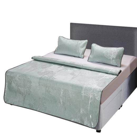 艾草双面冰丝席三件套  (180*200cm) 商品图1