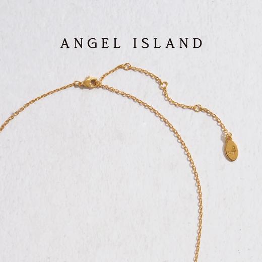 ANGEL ISLAND 「清晨雨露」水钻锆石吊坠可拆卸项链 商品图4