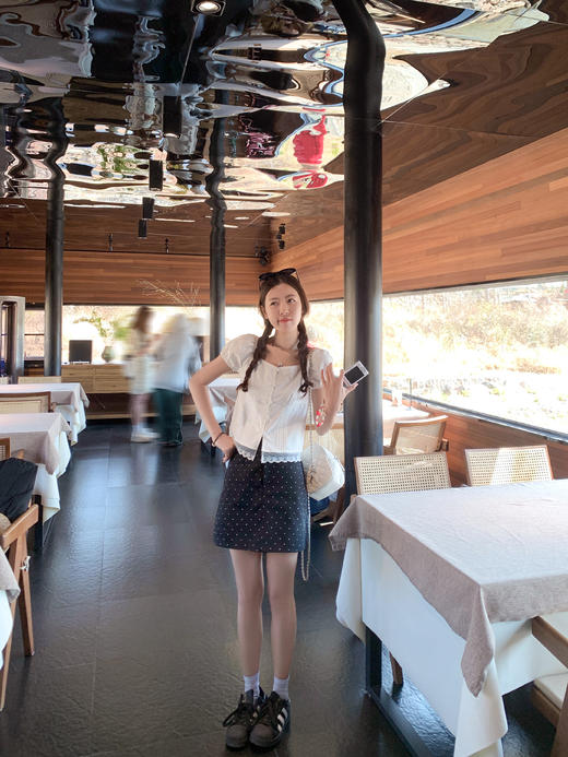 <曾小咸推荐>现货秒杀！泡泡袖短款衬衫 日常149.99 立减80 秒杀69.99！ 商品图11