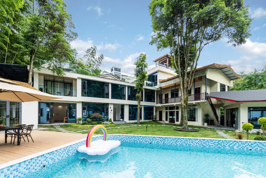 【青城山·580号院】6房/7房/8房/9房泳池/温泉私汤院子，青城后山，台球，K歌，机麻多，街子古镇，ltsj 商品图10