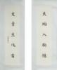 陈金章《天地入胸臆 文章生风雷》书法原作67CM*17CM手写宣纸对联 商品缩略图5