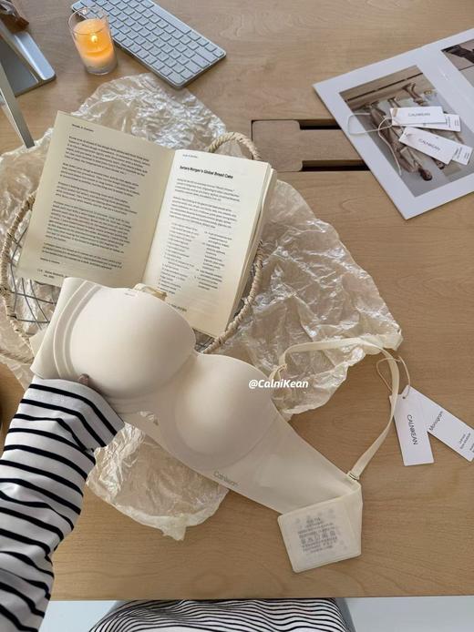 【吸吸杯抗敏防滑无肩带内衣】女士3D半球杯 可两穿一片式隐形抹胸  商品图7