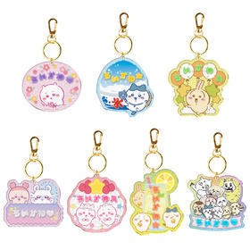 万代 chiikawa 吉伊卡哇 炫彩装饰名牌挂件 全7种 明盒 谷子