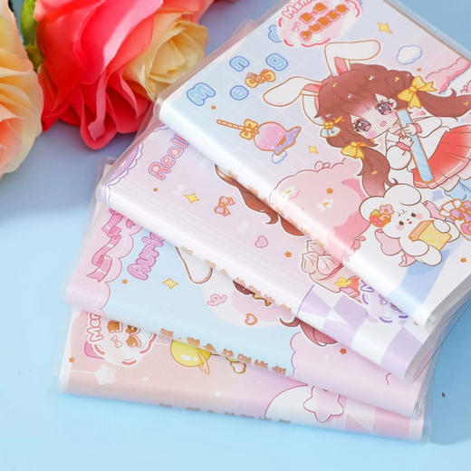 青壹坊PVC彩页精装本36K手账胶套本（图案随机） 商品图2