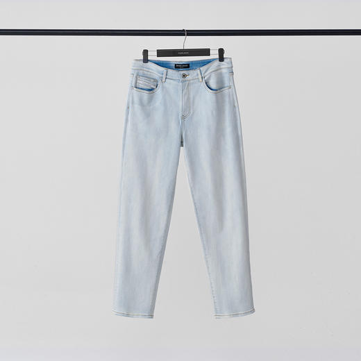 SPS牛仔裤男百搭弹力舒适复古直筒长裤 商品图4