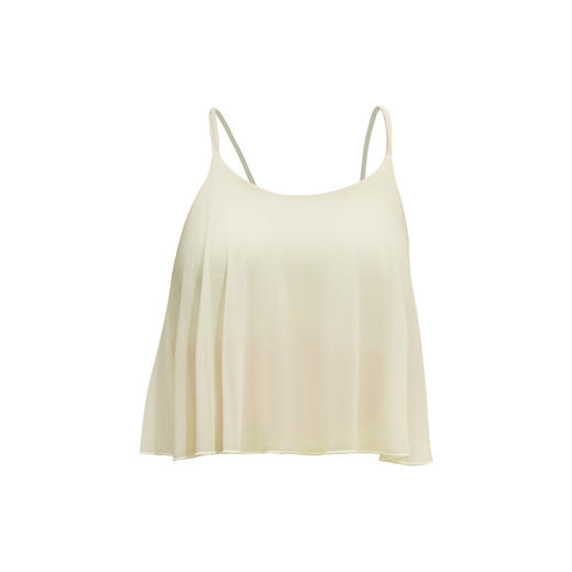 美愫瑜伽吊带背心女短款假两件网纱轻薄普拉提舞蹈内观流时尚运动 商品图4